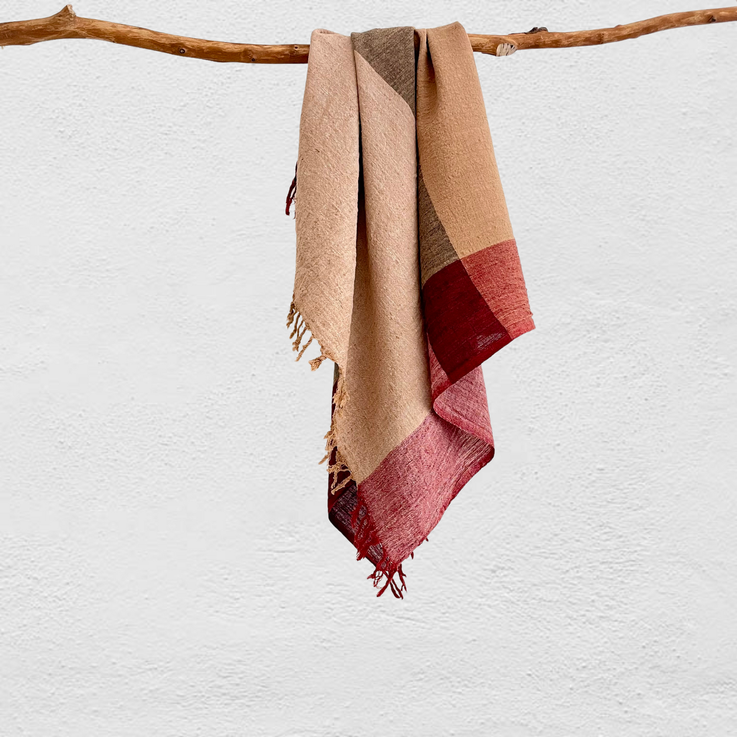 Landscape cotton throw #1