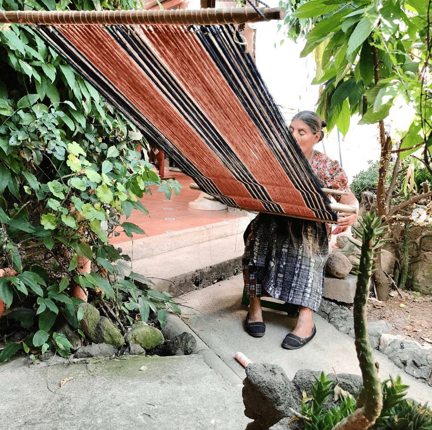 Cotton blanket - Atitlan - Behind the Hill