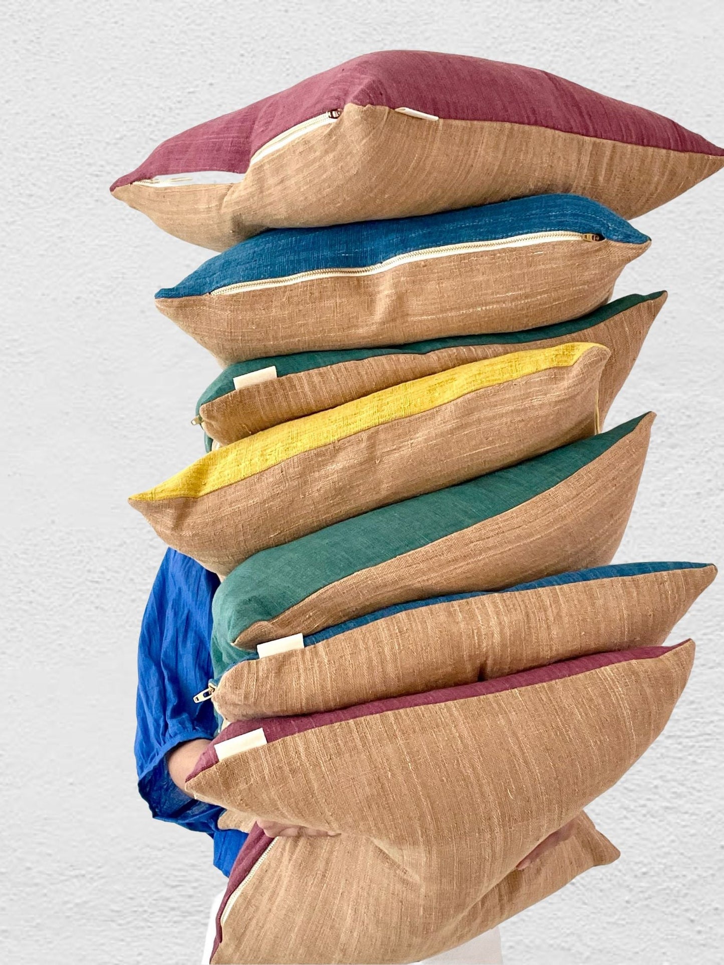 Sunkissed pillow - Indigo - Behind the Hill