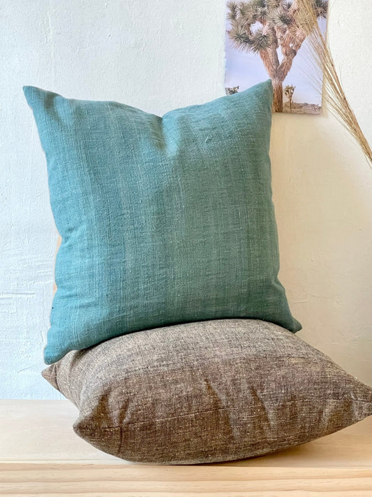 Pillow bundle - Charcoal & Emerald - Behind the Hill